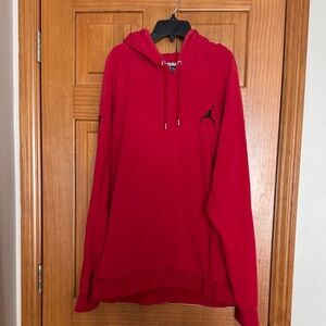 Air Jordan Men’s Hoodie Red Black XXL